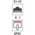 Rexant  (03-0151) Розетка компьютерная 2-порта RJ-45 (8P8C),  категория 5е,  внешняя  (25шт)