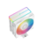Кулер для процессора DEEPCOOL AG400 WH ARGB V2 LGA1851 / 1700 / 1200 / 115X / AM5 / AM4  (18шт / кор,  TDP 220W,  PWM,  ARGB Fan 120mm,  4 тепл. трубки,  белый) RET