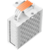 Кулер для процессора /  PCCooler RZ400 V2 WH  (230W,  4-pin PWM,  155mm,  Al / Cu,  4x6mm,  1x120mm,  86.73CFM,  32dBA,  2200RPM,  S: 1851,  1700,  1200,  115X,  AM5,  AM4,  black)