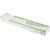 PDU 9 розеток DIN49440  (нем. cтанд.) 1U,  шнур 2м вилка DIN49441  (нем. станд.),  алюминиевый профиль,  черный