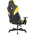 Кресло игровое Knight Thunder 5X черный / желтый эко.кожа крестов. металл