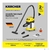 Строительный пылесос Karcher WD 3 P S V-17 / 4 / 20 1000Вт  (уборка: сухая / сбор воды) желтый