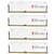 Память оперативная /  Kingston 64GB 6000MT / s DDR5 CL40 DIMM  (Kit of 4) FURY Beast White RGB XMP