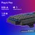 Клавиатура Oklick 750G FROST WAR черный / черный USB Multimedia for gamer [KM-638]