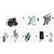 Kromax IDEAL-6 new white,  наст. для TV 15"-47",  max 35 кг,  1 ст св.,  нак. 0°-8°,  от ст. 20 мм,  max VESA 200x200 мм.