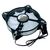 Вентилятор ALSEYE FB120-B Fan Dimensions: 120*120*25 Fan flade: 9pcs，white Voltage: DC 12V Current: 0.27A Power: 3.24W Fan speed: 1000RPM±10% Air Flow:32.05CFM Air Pressure: 0.98mmH2O Noise Level: 22.5dBA Connector: Molex 4PIN Bearing Type: Hydraulic Accessories: Screw x 4 Retail