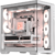 корпус Formula V Line Crystal Z7 PA White,  ATX,  TYPE-C*1,  USB3.0*1,  Front+Side Glass,  SIDE 3x PERFORMANCE ARGB,  REAR 2x PERFORMANCE ARGB