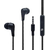 Гарнитура внутриканальные Оклик HS-S-250 1.2м черный проводные в ушной раковине  (SS-E161)