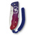 Нож перочинный Victorinox Evoke Alox  (0.9415.D221) 136мм 5функц. синий / красный подар.коробка
