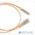 Hyperline FC-D2-50-LC / PR-SC / PR-H-3M-LSZH-OR  (FC-50-LC-SC-PC-3M) Патч-корд волоконно-оптический  (шнур) MM 50 / 125,  LC-SC,  duplex,  LSZH,  3 м