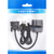 Мультимедиа конвертер Vention VGA + аудио > HDMI,  гибкий,  черный