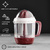 Соковыжималка цитрусовая Scarlett SC-JE50C08 25Вт рез.сок.:1200мл. красный / белый