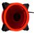 Вентилятор Aerocool Rev Red 120x120x25mm 3-pin 26dB 153gr LED Ret