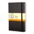Блокнот Moleskine CLASSIC QP060 Large 130х210мм 240стр. линейка твердая обложка фиксирующая резинка черный