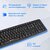 Клавиатура Oklick 130M черный USB
