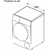 Сушильная машина Bosch WQG1420XME кл.энер.:A макс.загр.:9кг белый