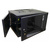 Шкаф настенный Lanmaster Next TWT-CBWNG-15U-6X6-BK 15U 550x600мм пер.дв.стекл съемные бок.пан. 60кг черный