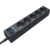 Surge protector Pilot sG-Max 5 outlets  (GP),  15А / 3.3 kVt,  automatic circuit-breaker,  1.8 m,  gfaphite