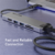 Docking Station WAVLINK USB-C  Travel Mini / 100W PowerDelivery /  1xUSB3.0 / 1xUSB2.0 / 1xHDMI 4K 60HZ / 1xGigabit LAN / SD / Micro SD Card Reader