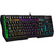 Клавиатура A4Tech Bloody B135N черный USB Multimedia for gamer LED  (подставка для запястий)  (B135N)
