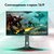 Монитор GMNG 27" Gaming GM-27F23 черный IPS LED 2ms 16:9 HDMI M / M матовая HAS Piv 400cd 178гр / 178гр 3840x2160 160Hz G-Sync FreeSync DP Quad 4K  (2160p) 6.63кг