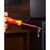 Диэлектрическая крестовая отвертка Deli DL514080 PH1х80мм  сталь Cr-V,  сертификат VDE для работ под напряжением до 1000 В