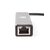 VCOM DH311A Кабель-концентратор USB 3.1 Type-Cm --> RJ-45+3port USB3.0 (f)  Aluminum Shell VCOM <DH311A>