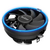 PCCooler E126MB S775 / 115X / AM2 / 2+ / AM3 / 3+ / AM4 / FM1 / FM2 / 2+ TDP 95W,  вент-р 120мм с PWM,  Blue LED FAN,  1000-1800RPM,  26.5dBa Retail Color Box