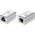 Повторитель портов RJ-45,  экранированный,  категории 5е