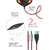 Гарнитура WARHEAD G-370 BLACK / RED 64037 DEFENDER