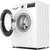 Стирально-сушильный автомат,  стирка-8 кг,  сушка- 5 кг, 1400 об / мин., 850 x 595 x 495 мм, программ - 16,  дозагрузка белья,  пар,  59 дБ, панель управления на английском языке