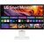 Монитор LG 31.5" UltraFine 32U830SA-W белый IPS LED 5ms 16:9 HDMI M / M матовая HAS Piv 1200:1 400cd 178гр / 178гр 3840x2160 60Hz 4K USB 7.7кг