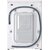 Стиральная машина LG F2Y1WS6W Загрузка: 6, 5 кг, Цвет корпуса: Белый, Цвет панели: Белый, Цвет двери: Черный, Габариты  (ШxВxГ): 600 x 850 x 440, Максимальная скорость отжима: 1200