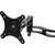 Кронштейн для мониторов Cactus CS-VM-D08-BK черный 13"-27" макс.8кг настольный поворот и наклон