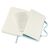 Блокнот Moleskine CLASSIC SOFT QP611B35 90x140мм 192стр. линейка мягкая обложка фиксирующая резинка голубой