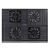 Подставка для ноутбука Deepcool MULTI CORE X8 17" 381x268x29mm 23dB 2xUSB 1290g Fan-control Black
