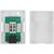 Настенная информационная розетка RJ45 8P8C,  кат.5Е,  UTP,  1-порт,  белая