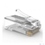 Gembird Вилка RJ-45  (8P8C) универсальная. кат.5e. со сквозным отверстием   (100 шт.)  (LC-PTU-01 / 100)