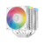 Кулер для процессора DEEPCOOL AG620 WH ARGB V2 LGA20XX / 1700 / 1200 / 115X / AM5 / AM4  (9шт / кор,  TDP 260W,  PWM,  ARGB DUAL Fan 120mm,  6 тепл. трубок,  белый) RET