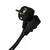 Aopen  (ACE021-3M) Кабель компьютер-розетка 3 метра 220V  (EURO) <VDE> 3G*0, 5mm2