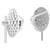 MikroTik Wireless Wire Dish  (Pair of preconfigured LHGG-60ad devices for 60Ghz link  (60GHz antenna,  802.11ad wireless,  four core 716MHz CPU,  256MB RAM,  1x Gigabit LAN,  RouterOS L3,  POE,  PSU) for