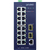 PLANET IGS-4215-16T2S IP30 Industrial L2 / L4 16-Port 10 / 100 / 1000T + 2-Port 100 / 1000X SFP Managed Switch  (-40~75 degrees C,  dual redundant power input on 12~48VDC / 24VAC terminal block)