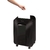 Шредер Fellowes PowerShred LX200 черный  (секр.P-4) / перекрестный / 12лист. / 22лтр. / скрепки / скобы / пл.карты