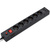 Buro BU-SP5_USB_2A-B Сетевой фильтр,  5м,  6 розеток,  черный