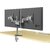 Кронштейн для мониторов Cactus CS-VM-D08-AL серебристый 13"-27" макс.8кг настольный поворот и наклон