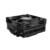 DEEPCOOL AN400 BLACK LGA1700 / 1200 / 115X / AM5 / AM4 низкопрофильный 52, 5 mm  (27шт / кор,  TDP 150W,  PWM,   Fan 120mm,  4 тепл. Трубок,  Copper Base,  White LED,  черный) RET
