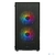 XASTRA Корпус A307M 3FRGB Black mATX / Mesh /  tempered glass  /  3x 120mm FC120 FRGB fans /  A307M-3FC12BK