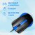 Мышь Oklick 225M черный / синий оптическая  (1200dpi) USB  (2but)