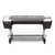 HP DesignJet T1700 PS  (44", 2400x1200dpi,  26spp (A1),  128Gb (virtual),  HDD500Gb,  host USB type-A / GigEth, stand, sheet feed, 1 rollfeed, autocutter,  TouchScreen,  6 cartridges / 3 heads, 2y warr)