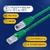 NEOMAX  (NM13001-050G) Шнур коммут. UTP 5 м,  cat.5е - зеленый,   многожильный